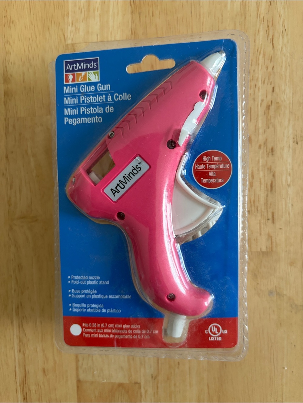 ArtMinds Pink Mini High-Temp Glue Gun